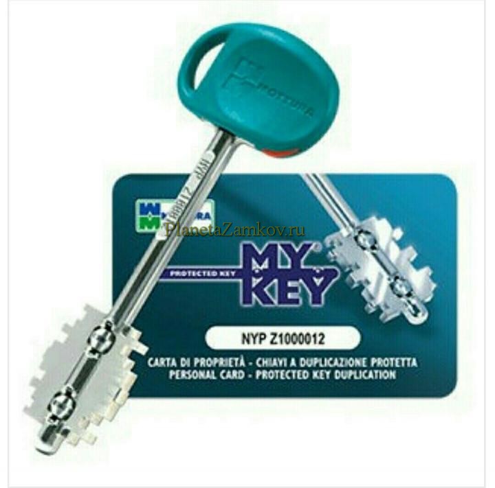 Mottura 54J936 My Key ключами нового поколения с переменной кодировкой